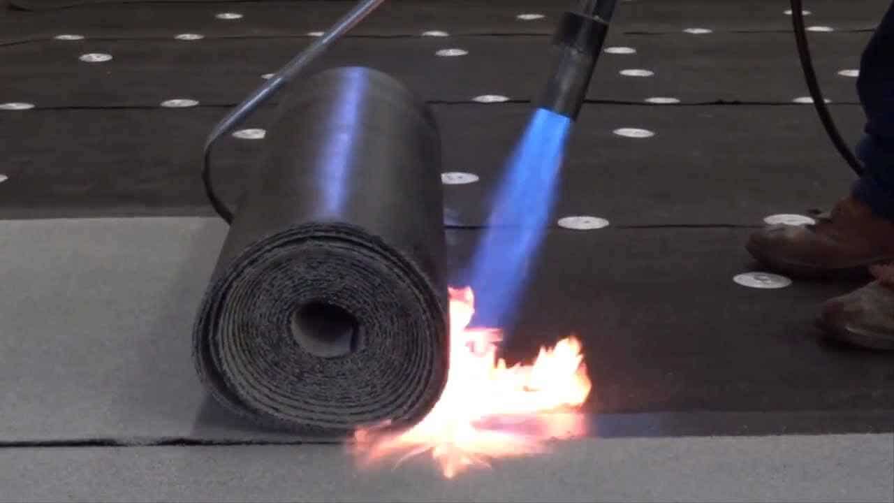 torch on membrane waterproofing